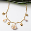Collier estival en acier avec plusieurs pendentifs