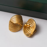 Boucles d'oreilles Acier Tendance