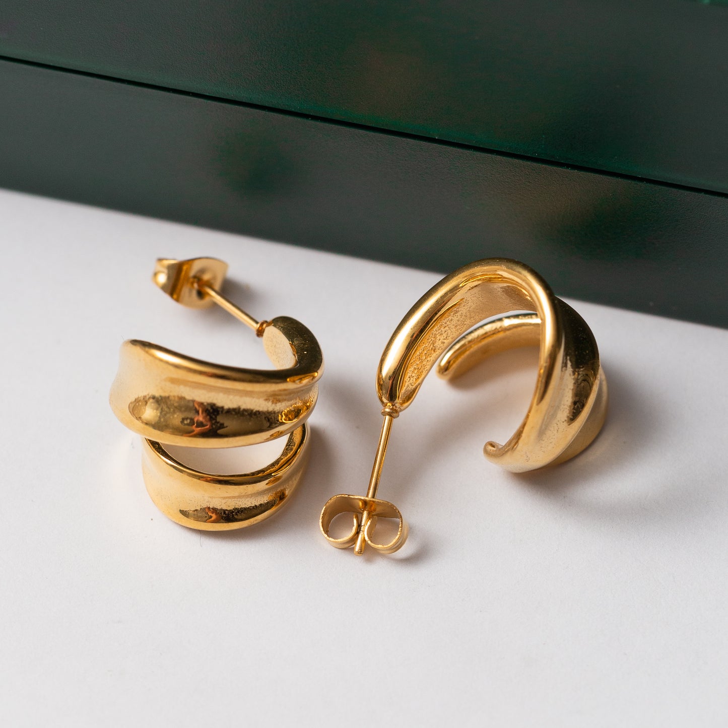 Boucles d'oreilles Acier Tendance