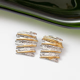 Boucles d'oreilles en acier