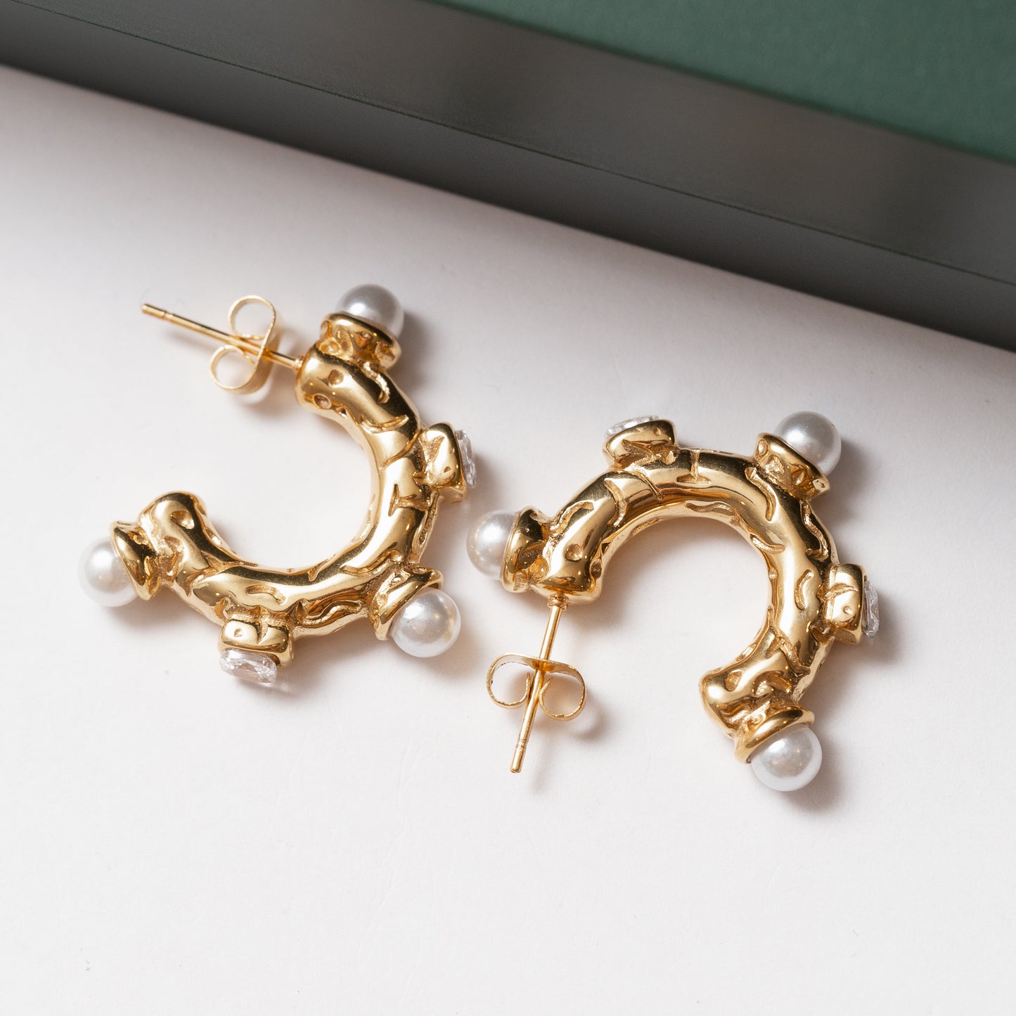 Boucles d'oreilles Acier Tendance