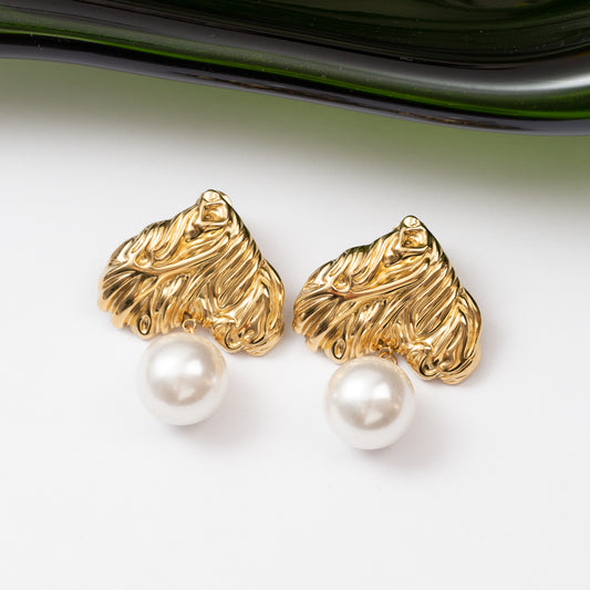 Boucles d'oreilles en acier