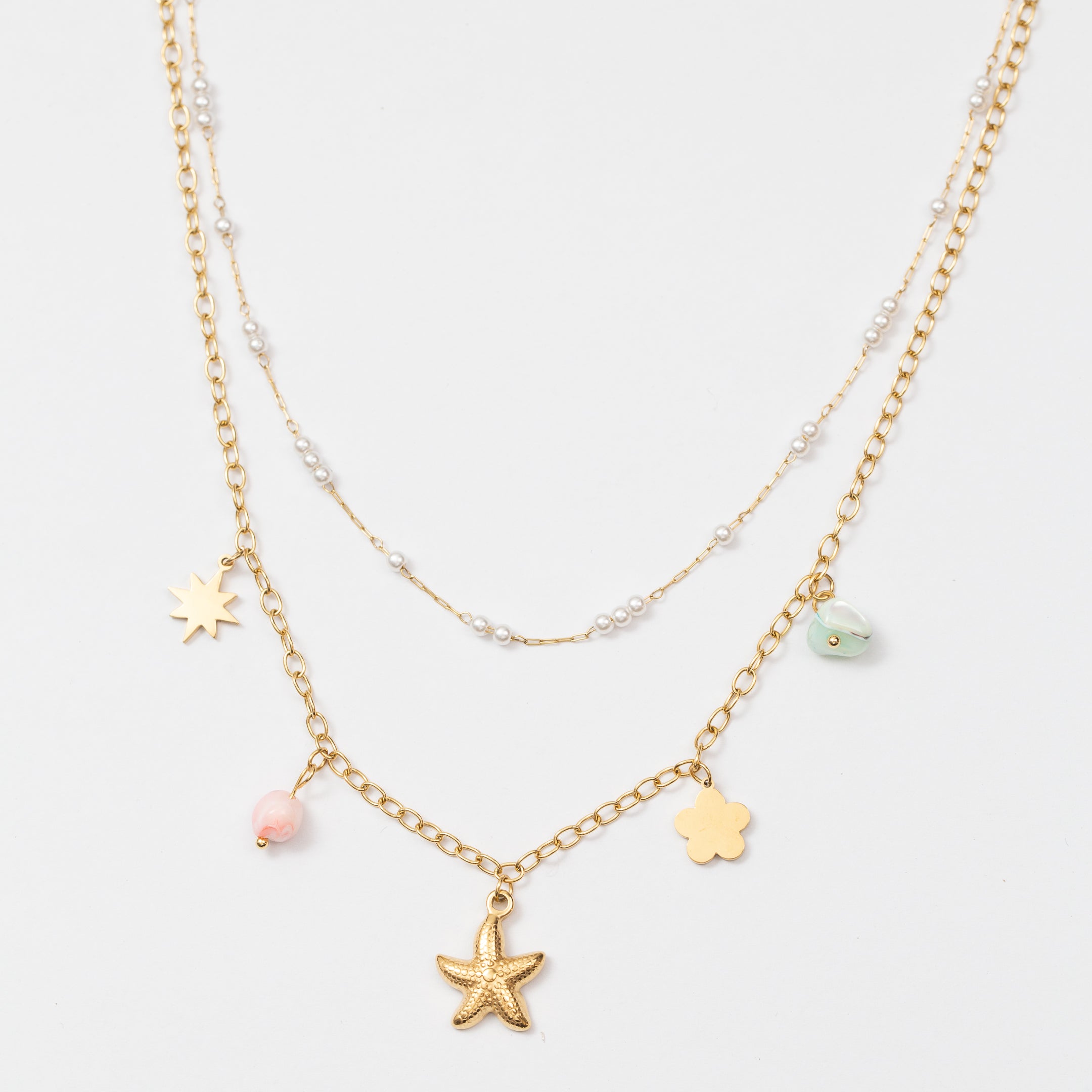 Collier en acier tendance