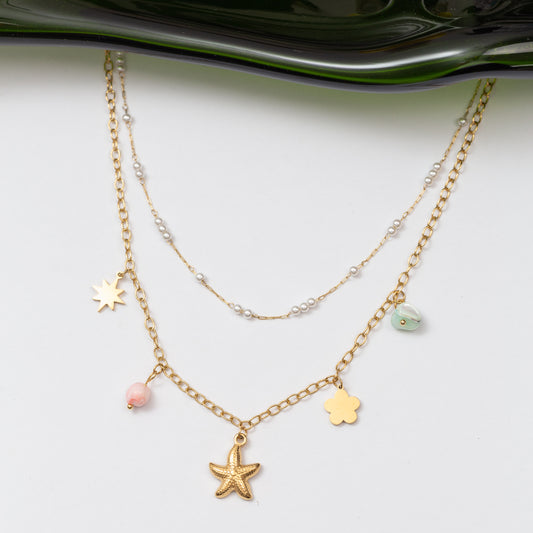 Collier en acier tendance