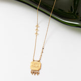 Collier en acier tendance
