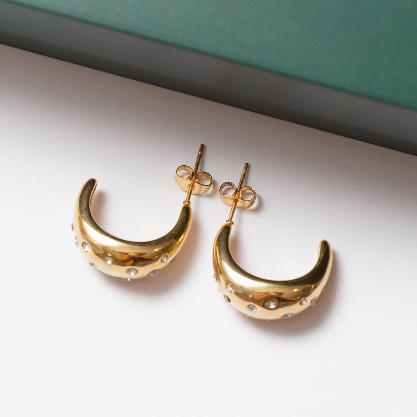 Boucles d'oreilles Acier Tendance