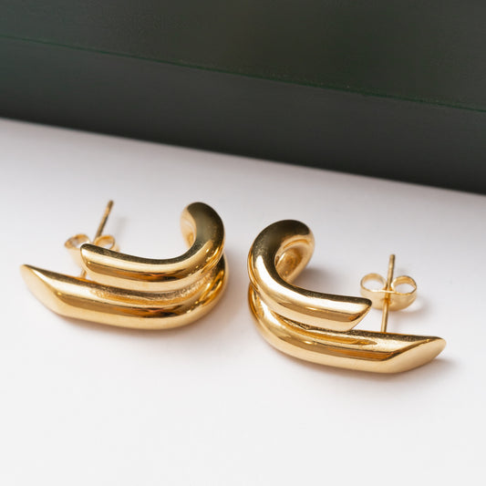 Boucles d'oreilles Acier Tendance