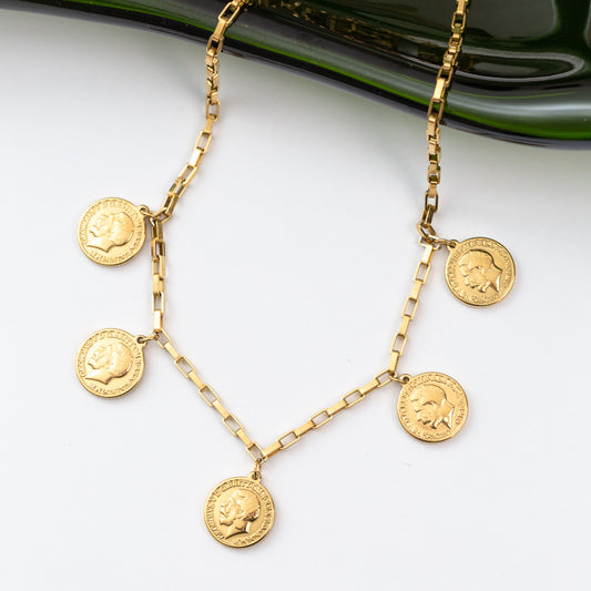 Collier en acier tendance