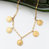 Collier en acier tendance