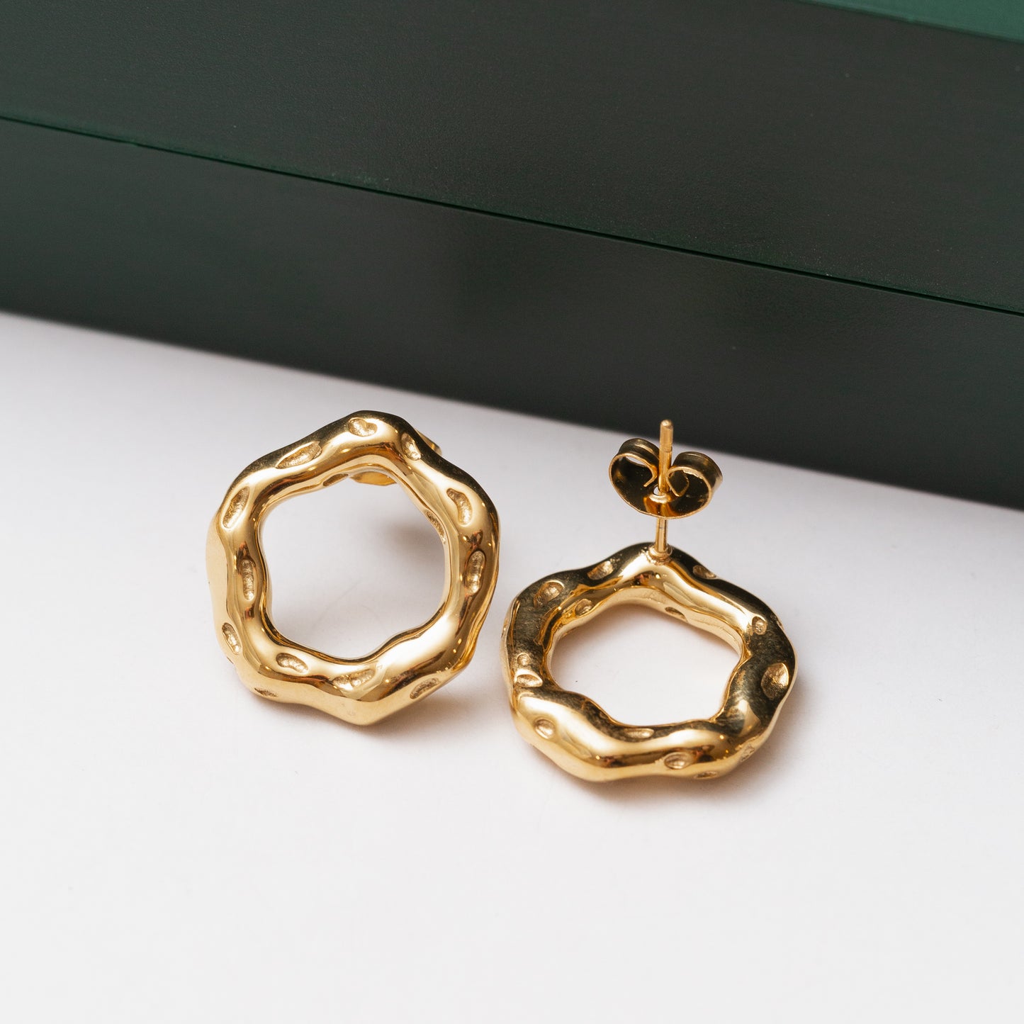 Boucles d'oreilles Acier Tendance