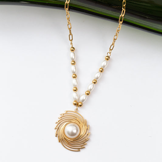 Collier en acier tendance