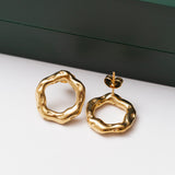 Boucles d'oreilles Acier Tendance