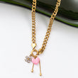 Collier en acier tendance