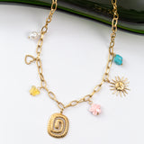 Collier en acier tendance