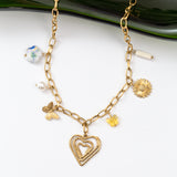 Collier en acier tendance