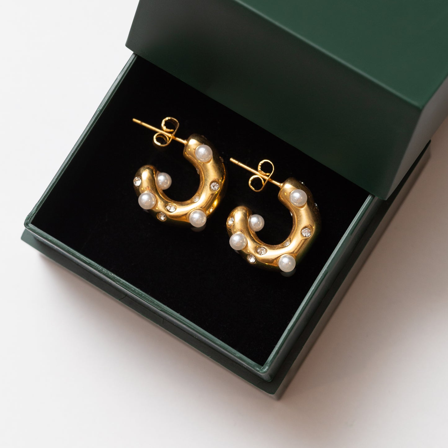 Boucles d'oreilles Acier Tendance