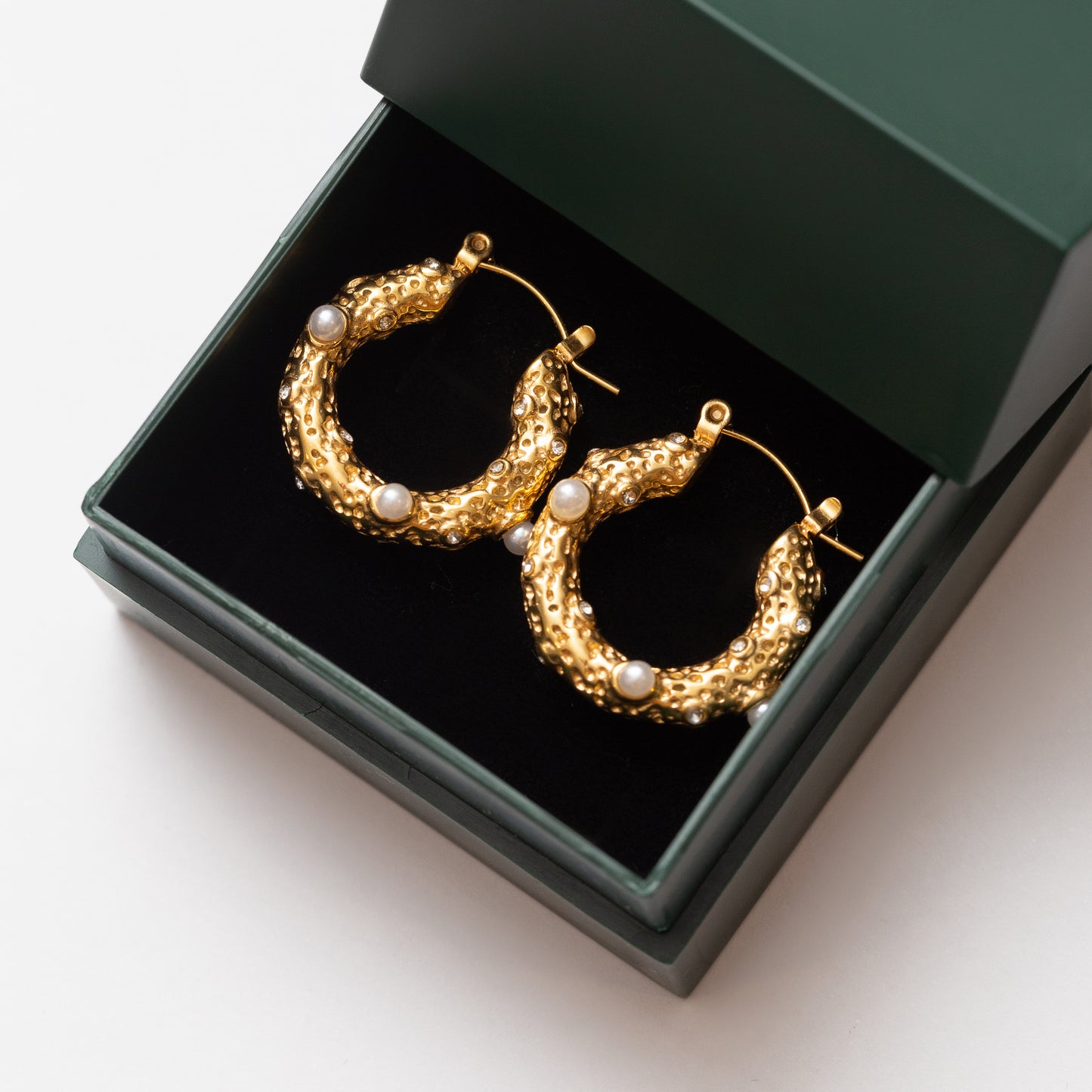 Boucles d'oreilles Acier Tendance