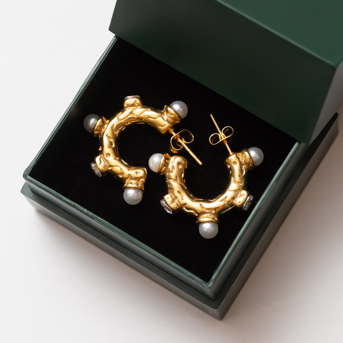 Boucles d'oreilles Acier Tendance