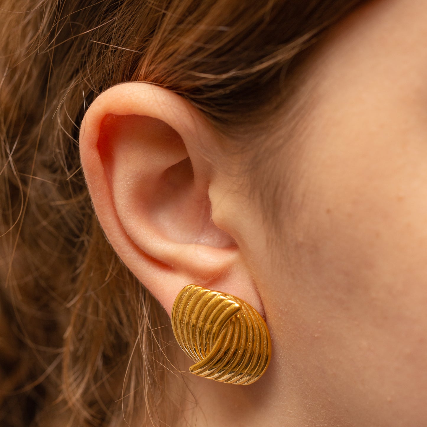 Boucles d'oreilles Acier Tendance
