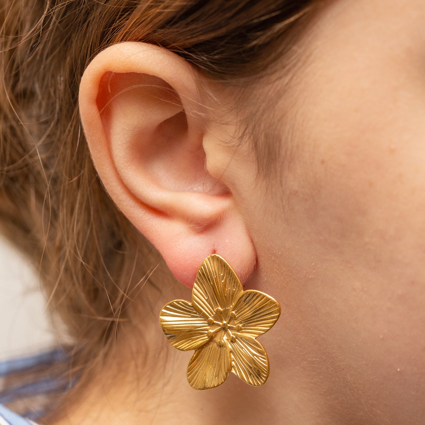 Boucles d'oreilles Acier Tendance