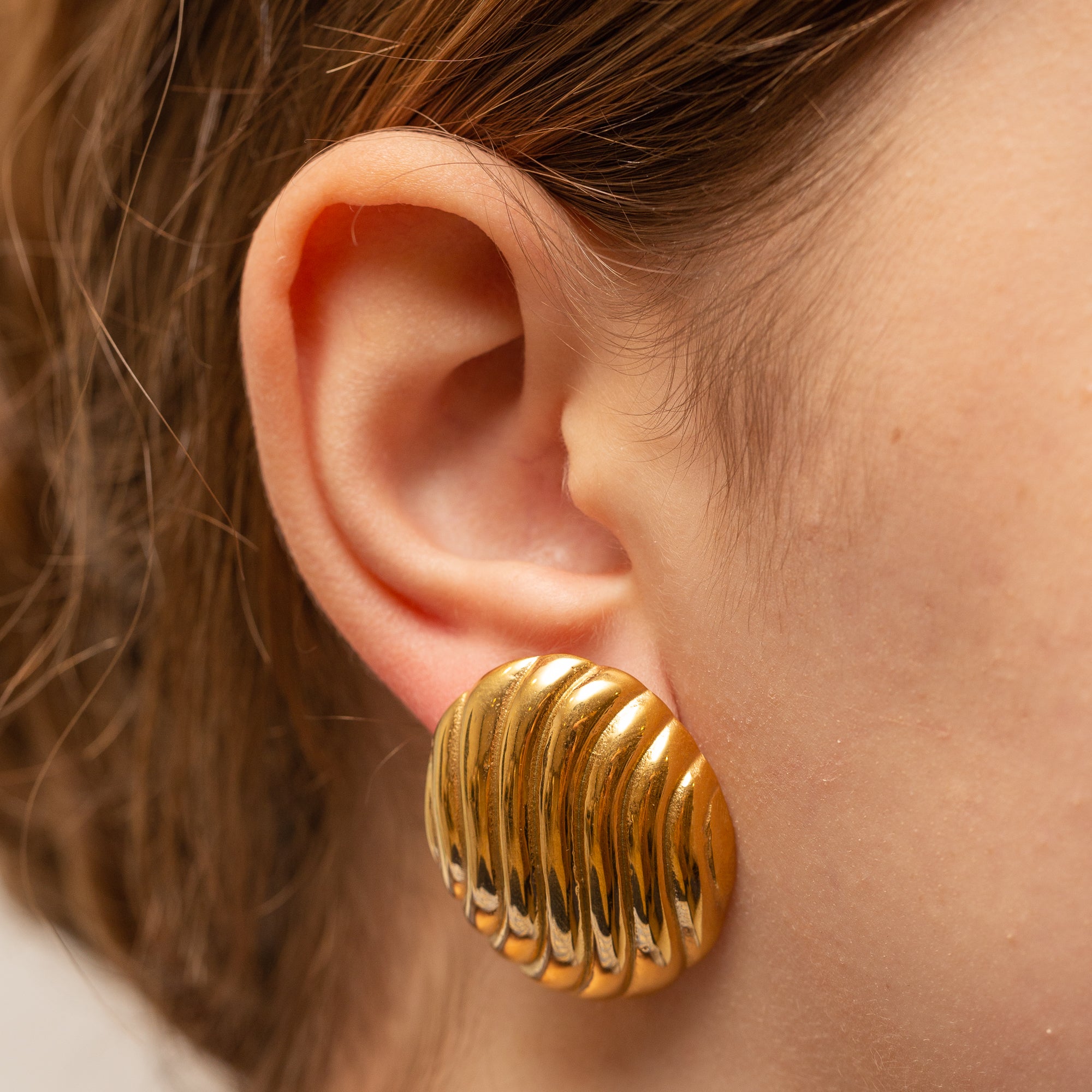Boucles d'oreilles Acier Tendance