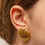 Boucles d'oreilles Acier Tendance