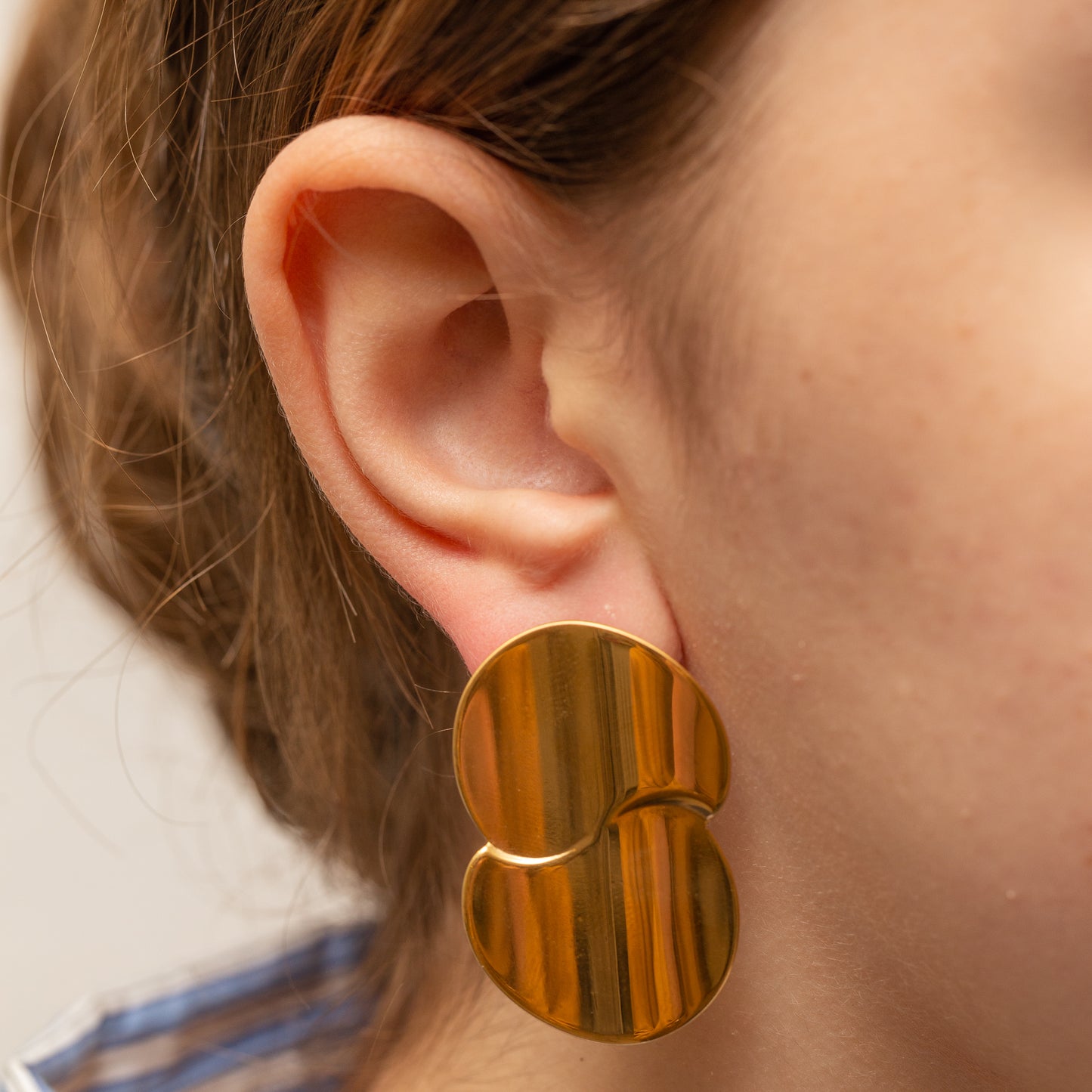 Boucles d'oreilles Acier Tendance