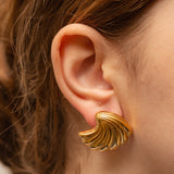 Boucles d'oreilles Acier Tendance