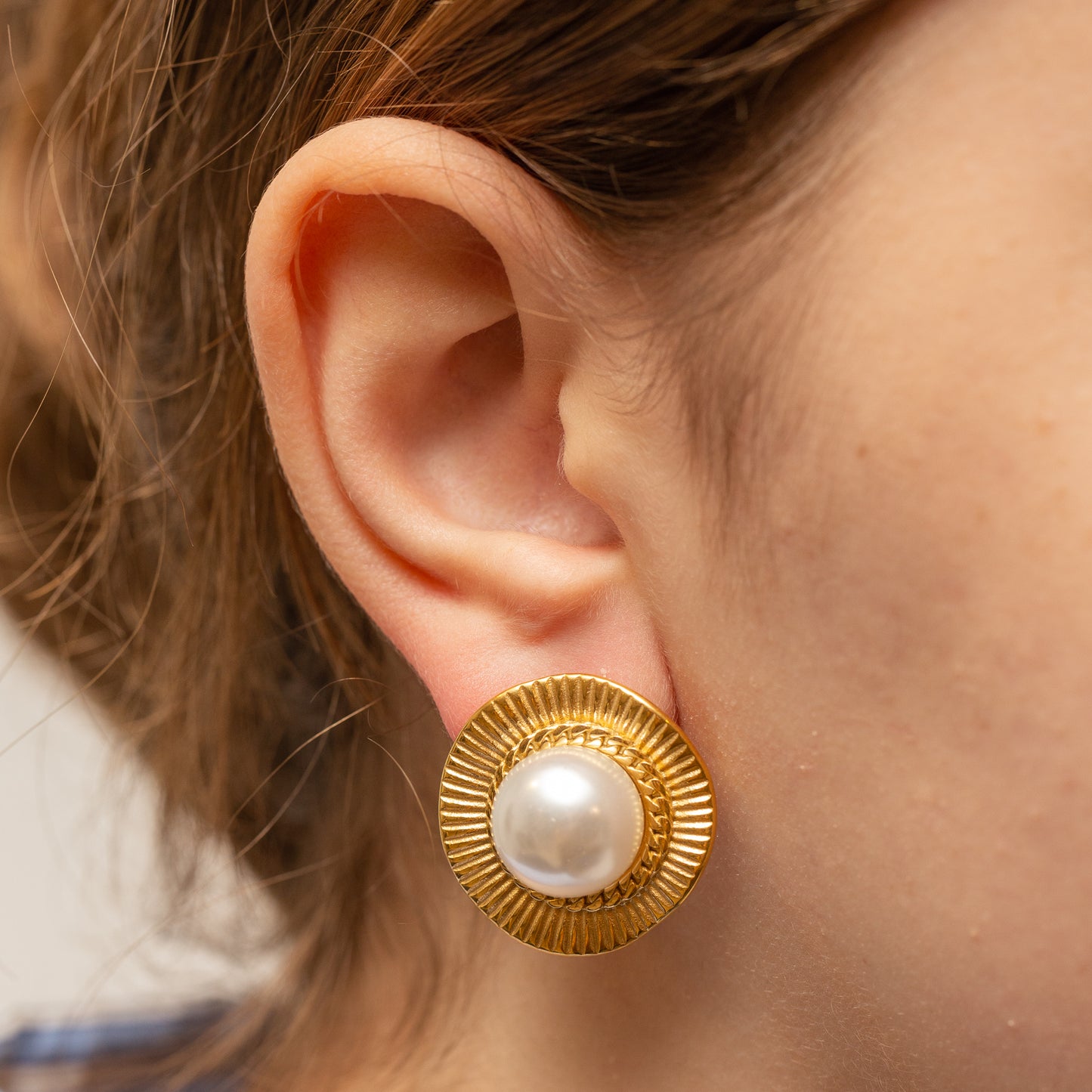 Boucles d'oreilles Acier Tendance