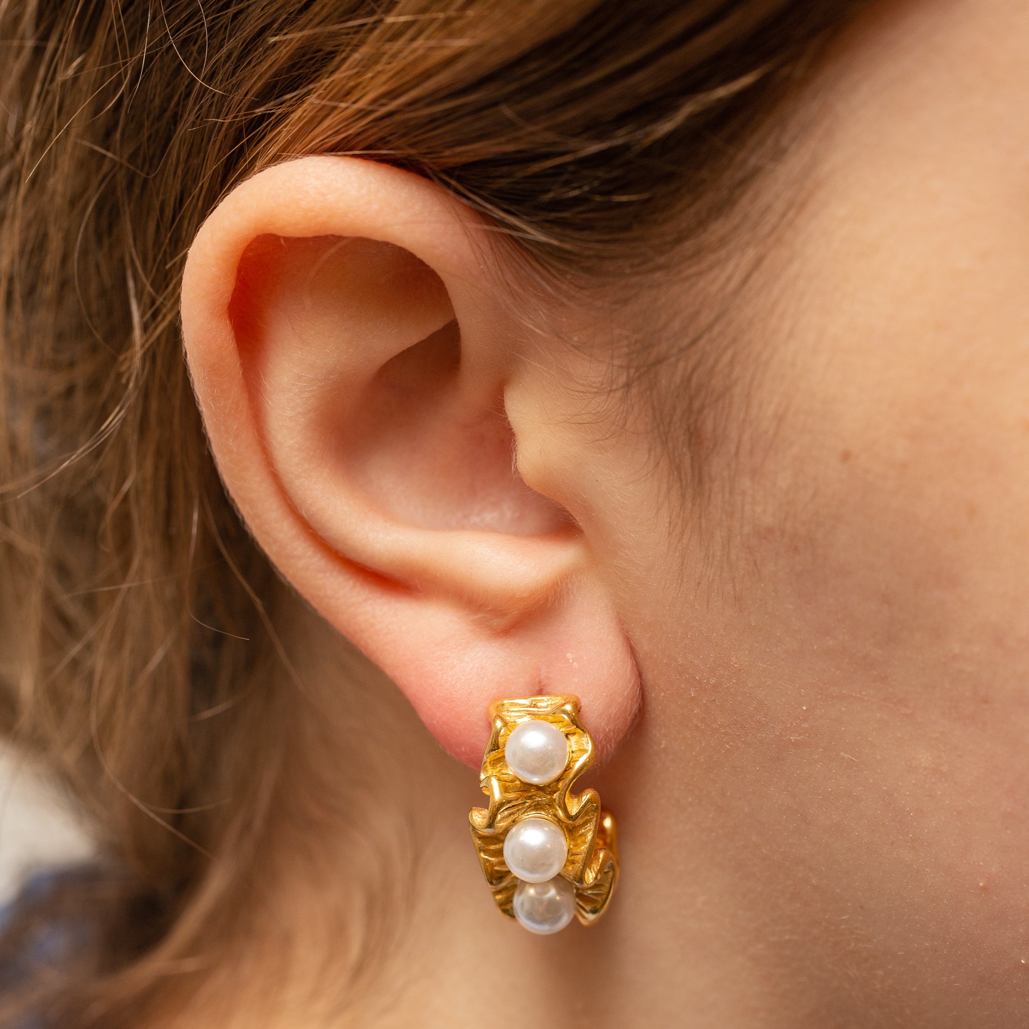 Boucles d'oreilles Acier Tendance