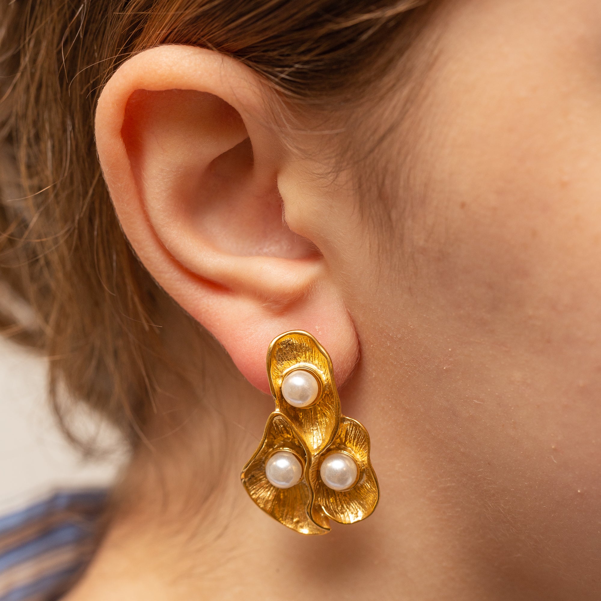 Boucles d'oreilles Acier Tendance