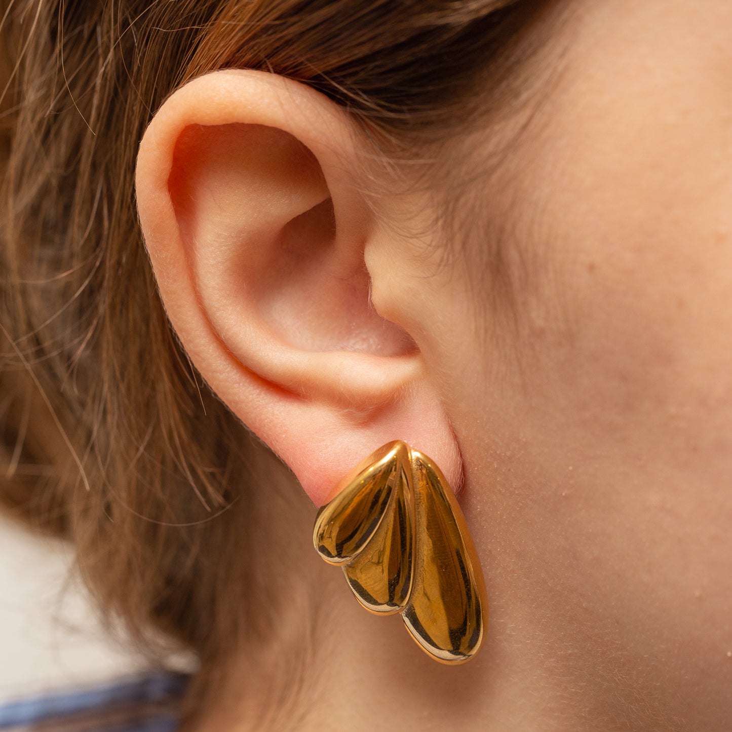 Boucles d'oreilles Acier Tendance