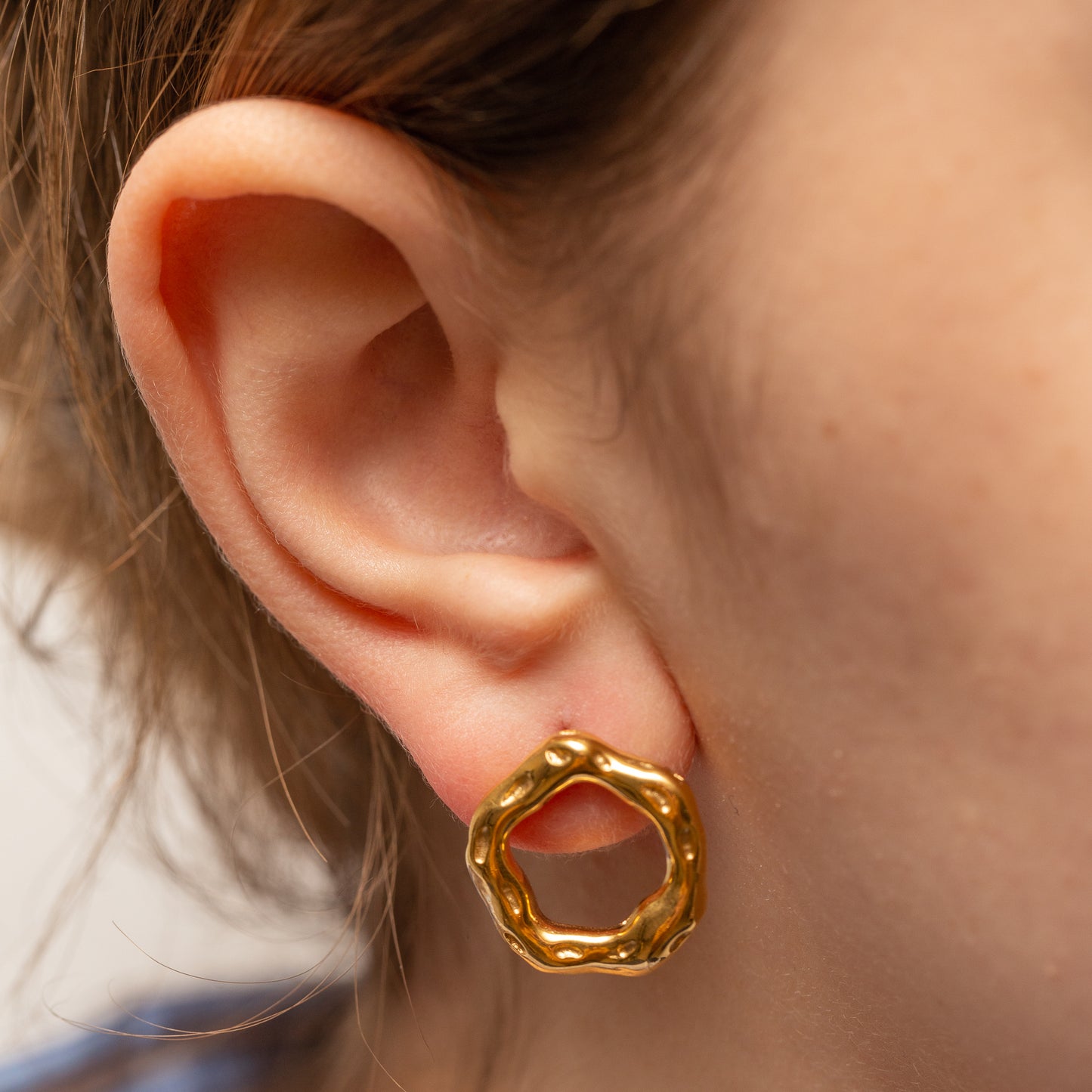 Boucles d'oreilles Acier Tendance