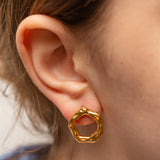 Boucles d'oreilles Acier Tendance