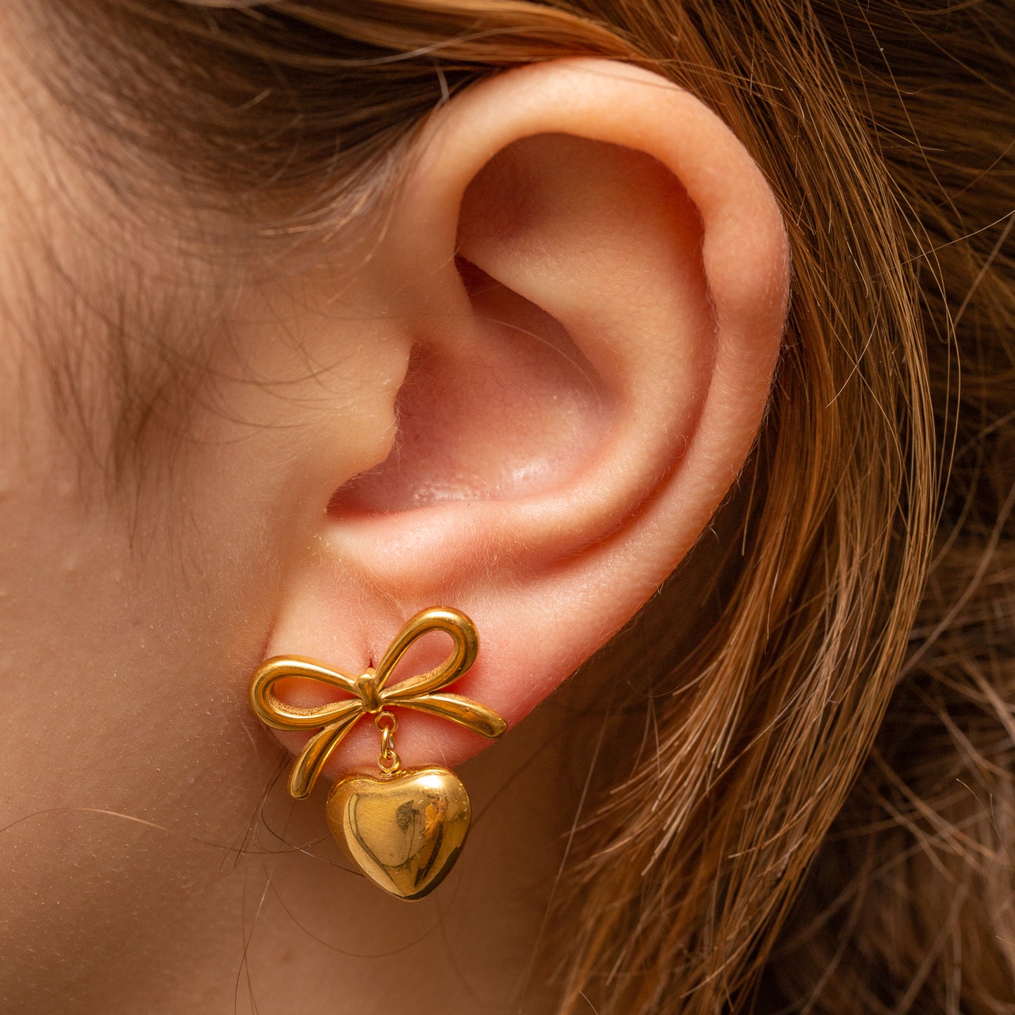 Boucles d'oreilles Acier Tendance