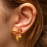 Boucles d'oreilles Acier Tendance
