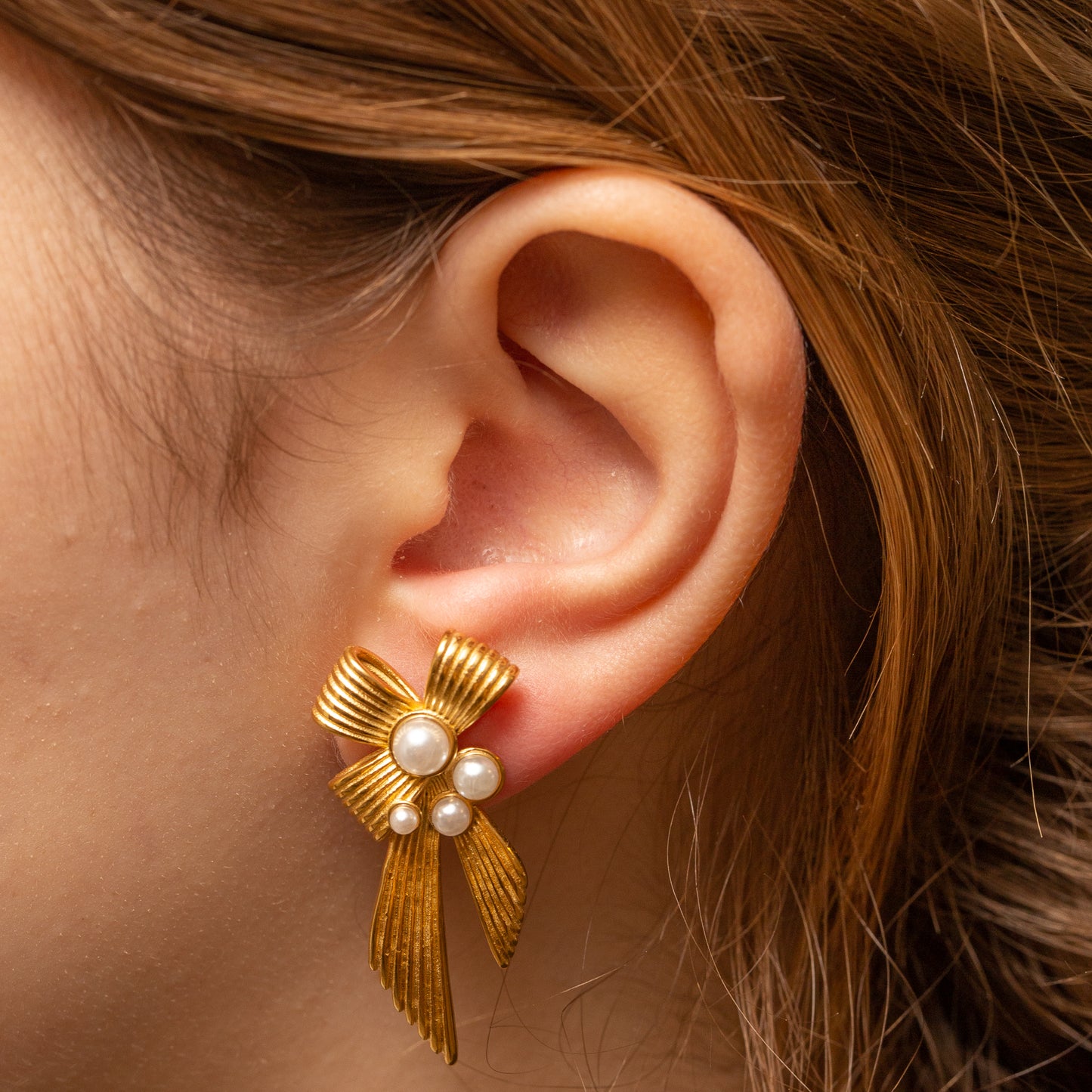 Boucles d'oreilles Acier Tendance