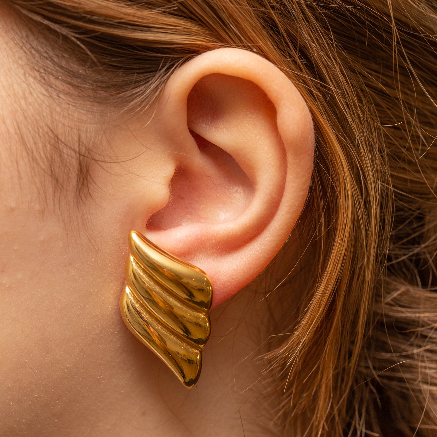 Boucles d'oreilles Acier Tendance