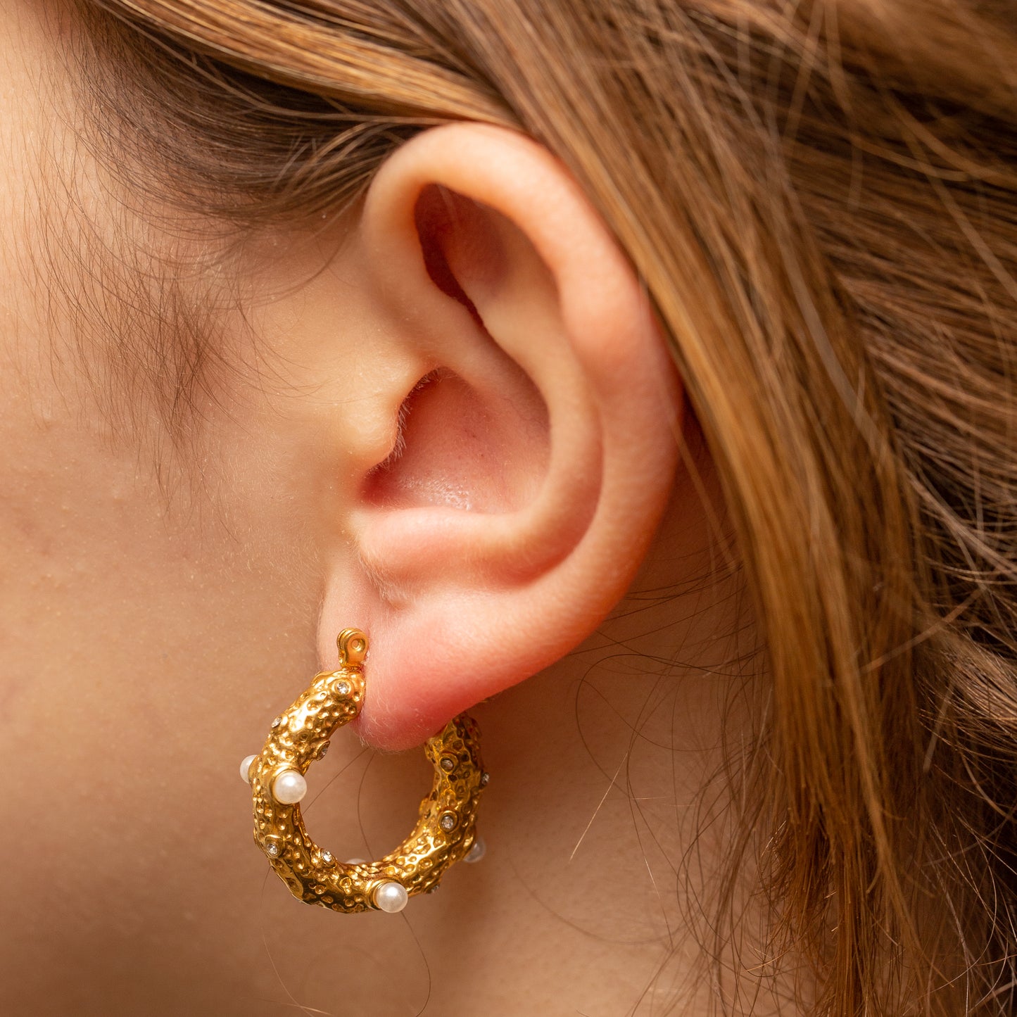 Boucles d'oreilles Acier Tendance
