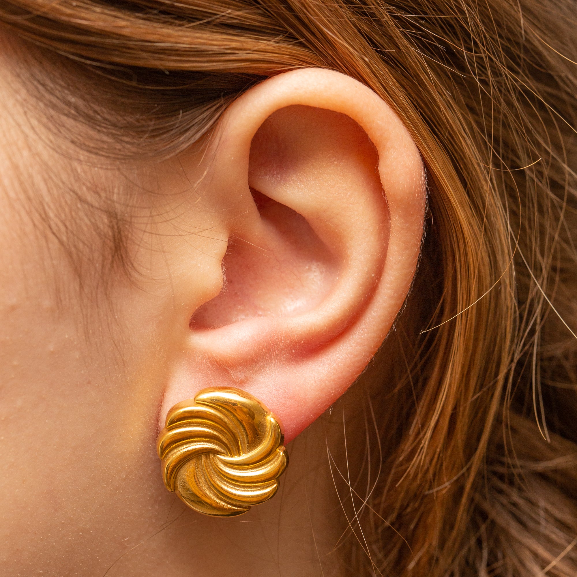 Boucles d'oreilles Acier Tendance