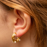 Boucles d'oreilles Acier Tendance