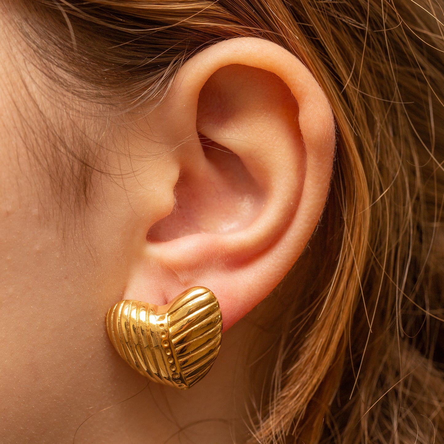 Boucles d'oreilles Acier Tendance