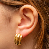 Boucles d'oreilles Acier Tendance