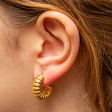 Boucles d'oreilles Acier Tendance