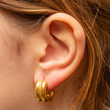 Boucles d'oreilles Acier Tendance