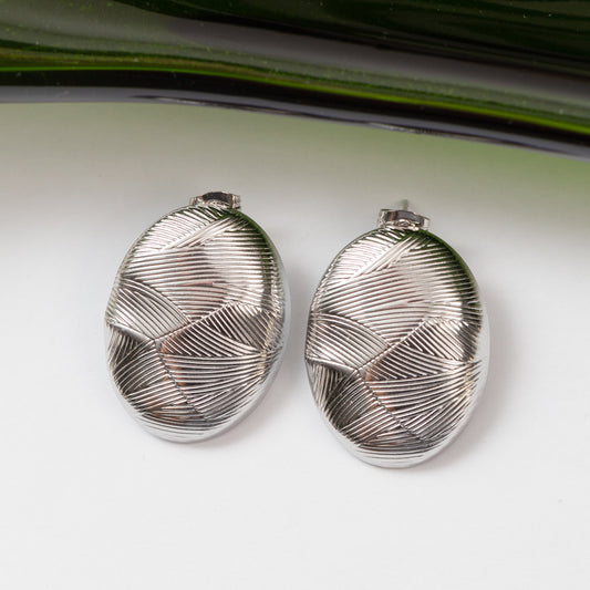 Boucles d'oreilles en acier tendance