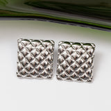 Boucles d'oreilles en acier tendance