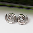 Boucles d'oreilles en acier tendance