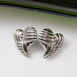 Boucles d'oreilles en acier tendance - Cœur