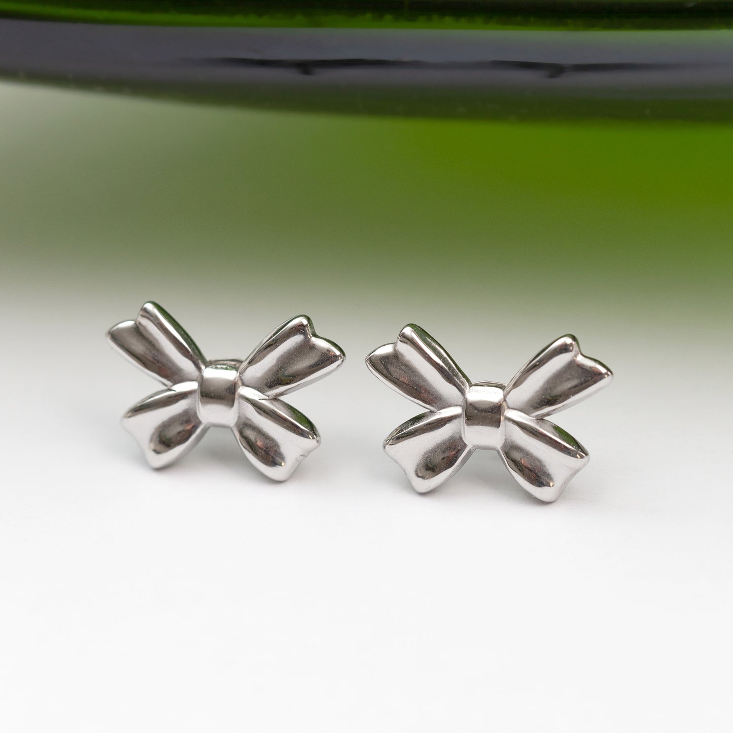 Boucles d'oreilles en acier tendance